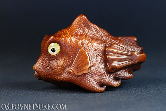 The Turretfish Netsuke