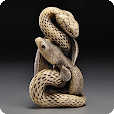 Snake Netsuke